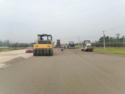 節日不停工，S210省道建設按下“快進鍵”