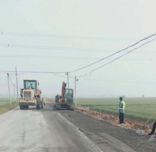 韓廟鎮加速推進鎮域道路建設，構建現代化交通網絡